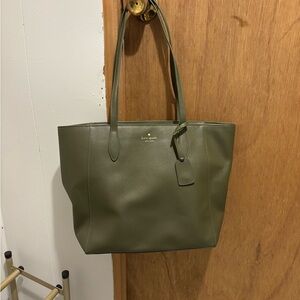 Kate Spade Forest Green Tote Bag